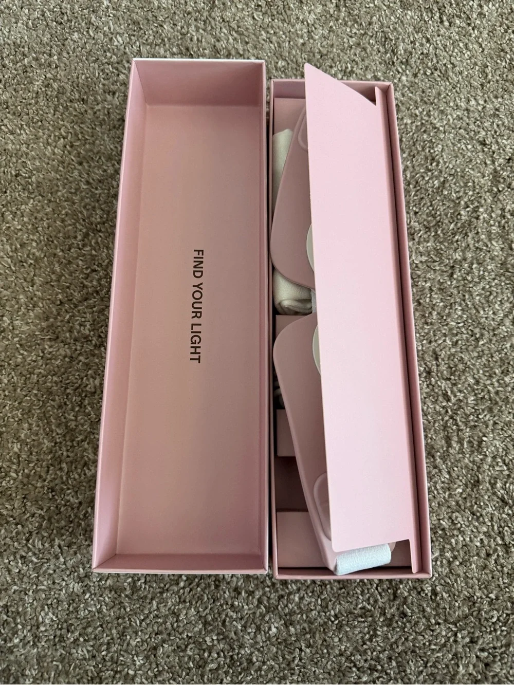 SOLAWAVE Pink red light Eye Mask - Soothing Wearable